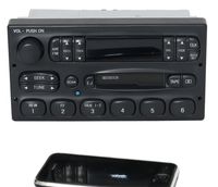 1 Factory Radio AM FM Cassette Player P100 Bluetooth Upgrade Compatible With 1995-00 Ford Explorer F57F-19B165-AE