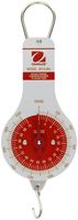 Ohaus 8014-MA Dial-Type Hanging Spring Scale, 2000g x 20g, 72 oz x 1/2 oz