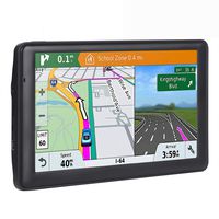 Car GPS, 7 inches 8GB Navigation System for Cars Lifetime Map Updates Touch Screen Real Voice Direction Vehicle GPS