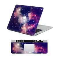 DQQH MacBook Pro 15 inch Retina 2012-2015 A1398 Sticker Full-Cover Protect Sticker Skin - Purple Nebula