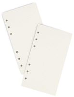 Miliko A6 Planner/Organizer Refills Set-2 Refills Per Pack, 3.7x6.75", 90 Pages/45 Sheets Per Item (Dot Grid Refills)