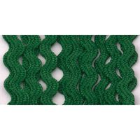 Wrights 117-400-044 Polyester Baby Rick Rack Utility Trim, Emerald, 4-Yard