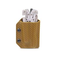 Kydex Multitool Sheath for Gerber SUSPENSION NXT - Made in USA - Multi Tool Sheath Holder Cover Belt Pocket Holster - Multi-tool not included (Carbon Fiber Brown)