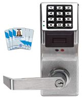 Alarm Lock Systems Inc. PDL3000 US26D Trilogy T3 Prox and Keypad Cylindrical 26D, Satin Chrome