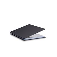 Pina Zangaro Vista A4 Portrait Screwpost Binder Onyx, Includes 20 Pro-Archive Sheet Protectors (34093)