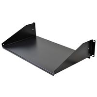 Pier Telecom 2U 19" Universal Rack Mount Shelves 10" Depth Without Holes (2U 19" Universal Rack Mount Shelves 10" Depth Without Holes)