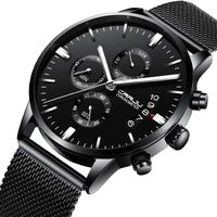 Watches for Men, DYTA 3ATM Waterproof 3 in 1 Stopwatch Chronograph Calendar Business Watches with Alloy Strap Under 55 Analog Quartz Wrist Watch on Sale on Clearance Relojes De Hombre