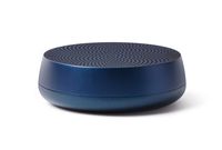 Lexon Mino L - 5W Pairable Bluetooth Speaker, Rechargeable, Hands-Free, USB-C - Aluminium/Dark Blue