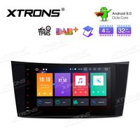 XTRONS 8 Inch Android 9.0 Car Stereo Radio Player Octa Core 4G RAM 32G ROM GPS Navigation Multi-Touch Screen Head Unit Supports Screen Mirroring WiFi OBD2 DVR TPMS for Mercedes Benz W211 219 CLS