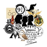 Laptop Stickers, CATTA 18 PCS Vinyl Matte Stickers for Kid Bottle Skateboard Guitar Travel Case Door Laptop Luggage Car Bike Bicycle Decals