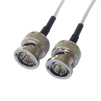 bestkong 3 feet BNC to BNC Male 75-ohm HD-SDI 3G Cable Silver-Plated RG179 RF Coaxial Cable for Camera Video Monitor 1m