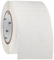 Brady THT-5-488-10 1" Width x 0.5" Height, B-488 High Performance Polyester, Matte Finish White Thermal Transfer Printable Label (10000 per Roll)