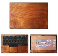 decalrus - Protective Decal Wood Skin Sticker for Lenovo ThinkPad T480 (14" Screen) case Cover wrap LEthnkpadT480-155