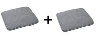 Norpro 16 by 18-Inch Microfiber Dish Drying Mat, Gray (16 by 18-inch (pack Of 2), Gray)