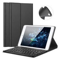 iPad Mini 4 Keyboard Case - LUCKYDIY 7.9" Ultra Slim Shell Stand Cover with Magnetically Detachable Wireless Bluetooth Keyboard for New Apple iPad Mini 4 (iPad Mini 4, Black)