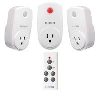 Beastron Wireless Remote Control Outlet, 3 Pack Light Switch for Lamps, Power Strips, Home Automation and Other Household Appliances
