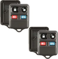 Discount Keyless Replacement Shell Case and Button Pad Compatible with CWTWB1U311, CWTWB1U313, CWTWB1U343 (2 Pack)