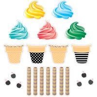 Creative Teaching Press Bold & Bright Happy Birthday 6" Designer Cut-Outs, CTP (8219)