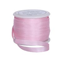 Threadart 100% Pure Silk Ribbon - 4mm Pink - No. 544-3 Sizes - 50 Colors