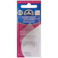 DMC 1765-5/10 Embroidery Hand Needles, 16/pkg