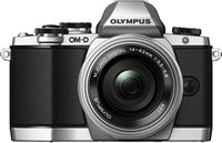 Olympus OM-D E-M10 with M.Zuiko ED 14-42mm 1:3.5-5.6 EZ Lens - Silver - International Version (No Warranty)