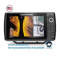 Clear Screen Protectors for Humminbird Helix 9 Gen3 G3N Fish Finder Screen -Tuff Protect