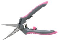 Shear Perfection Pink Stainless Steel Trimming Shears, 2" Curved Blades - Platinum Series