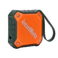 AncordWorks Waterproof Outdoor Bluetooth Speaker,IPX7 Water Resistance Built-in Mic Portable Wireless Speakers,Twelve Hour Playtime Eight Wattge Driver for Travel Hiking Party Cycling Picnics Orange