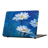 MacBook Pro 13 Inch 2016 2017 2018 2019 Release, Funut Rubber Coated Glossy Plastic Hard Case Shell Fashion Style Compatible Newest Mac Pro 13 Inch A1706 A1708 A1989 A2159, Lotus