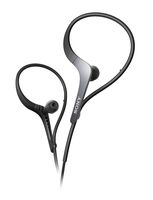 Sony MDRAS400EX Sports Headphones with Adjustable Ear Loop (Black)