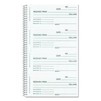 Rediform Money/Rent Receipt Book, Carbonless 2-Part, 5.5 x 2.75 inches, 200 Sets per Book (23L115)