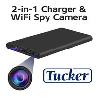 Power Bank Hidden Camera - WiFi Small Spy Integrated Camera 1080P - Connects Any Smartphone for Remote Control - Full HD Video Quality for Personal and Office Security - Portable with Easy Install