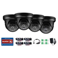 SANNCE AHD1080P Dome Home Surveillance Security Camera for AHD DVR Recorder, 3.6mm Lens, 100ft Night Vision, IR Cut