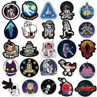 NASA Stickers 100Pcs for Laptop, Galaxy Universe Space Explorer Decals for MacBook Helmet Water Bottle Laptop Bike Skateboard Car Bumper, Waterproof Vinyl Graffiti Stickers for Kids Best Gift Idea