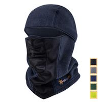 AstroAI Ski Mask Winter Balaclava Windproof Breathable Face Mask for Cold Weather (Superfine Polar Fleece, Navy Blue)