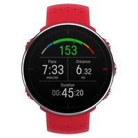 POLAR VANTAGE M -Advanced Running & Multisport Watch with GPS and Wrist-based Heart Rate (Lightweight Design & Latest Technology, Red, M-L