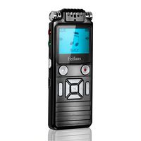 Digital Voice Recorder feifuns Tape Recorder Audio Sound Recorder Dictaphone with MP3 Player Intelligent Noise Reduction 8GB Memory Double Microphones Voice Activated for Meeting Lectures Interviews