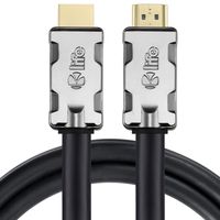 4k HDMI Cable 10ft - 26AWG HDMI Cord - 18Gbps HDMI 2.0 Cable - Supports 4K@60Hz 4:4:4 Dolby HDR10 HLG, 2160P, 1080P, 3D, Deep Color, HDCP2.2, Ethernet and ARC