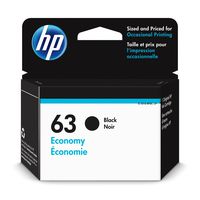 HP 63 | Ink Cartridge | Black | Economy Size | 1VV45AN