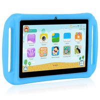 Xgody T702 7 Inch Android Kids Tablet PC for Kids Quad Core Android 8.1 1GB RAM 16GB ROM Touch Screen with WiFi Pre-Loaded 3D Game Dual Camera Blue