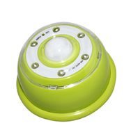 Super Bright 6 LED Wireless Auto PIR Sensitive Motion Sensor Activated Light - Green