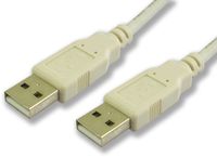 Lynn Electronics USB-AA-MM-06 6-Feet USB with 2.0 A Male to A Male, 10-Pack