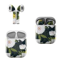 Skin Decals for Apple AirPods - Fleurette Night - Sticker Wrap Fits 1st and 2nd Generation