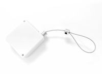 FixtureDisplays 4PK 1.2 x 1.2 x 0.5" Pull Box Security Cable Box Tether Box for Cameras Cellphones 24" Long 12175-FBA