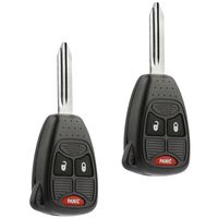 Car Key Fob Keyless Entry Remote fits Dodge Caravan and Grand Caravan / Chrysler Town Country 2004 2005 2006 2007 (M3N5WY72XX), Set of 2