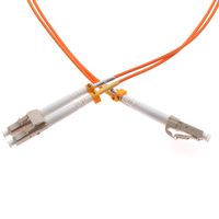 3 Meter Multimode Duplex Fiber Optic Cable (62.5/125) - LC to LC