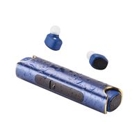 Zhould Wireless Stereo Earbuds,Noise-Canceling Wireless Headphones,Bluetooth 4.2, IPX7 Waterproof Sweatproof Earbuds, Workout Headset with Built-In Mic,for iPhone and Android Charging Case (Blue)