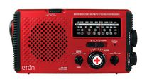 American Red Cross FR400 Emergency Radio, Red