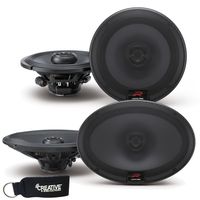 Alpine R-Series Bundle - A pair of R-S65 6.5 Inch Coaxial 2-Way Speakers & a pair of R-S69 6x9 Coaxial Speakers