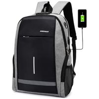 Laptop Backpack USB Charging 15.6" School Computer Bag Daypack